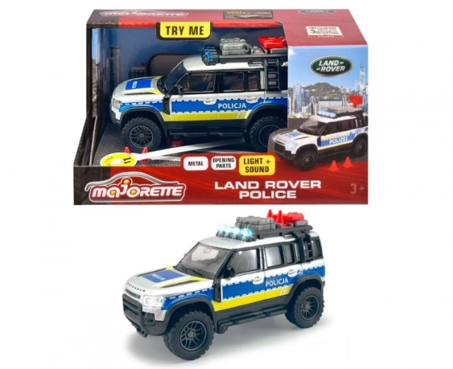 Policajný džíp Land Rover Grand Majorette