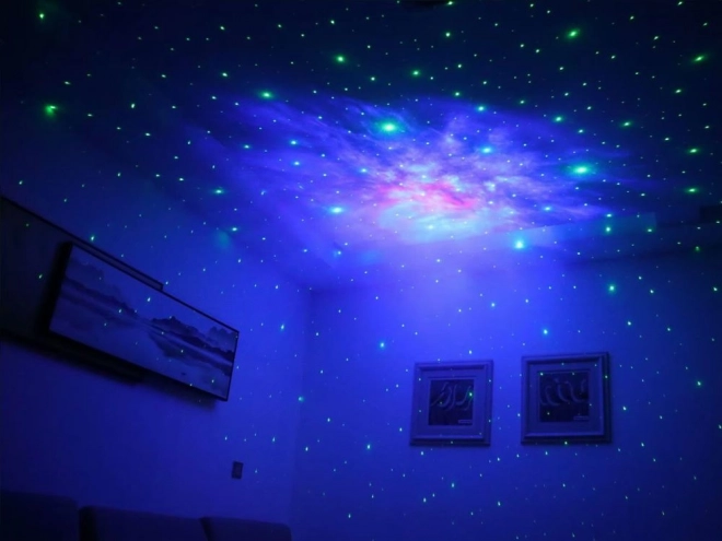 Nočná lampa s projektorom LED Astronaut