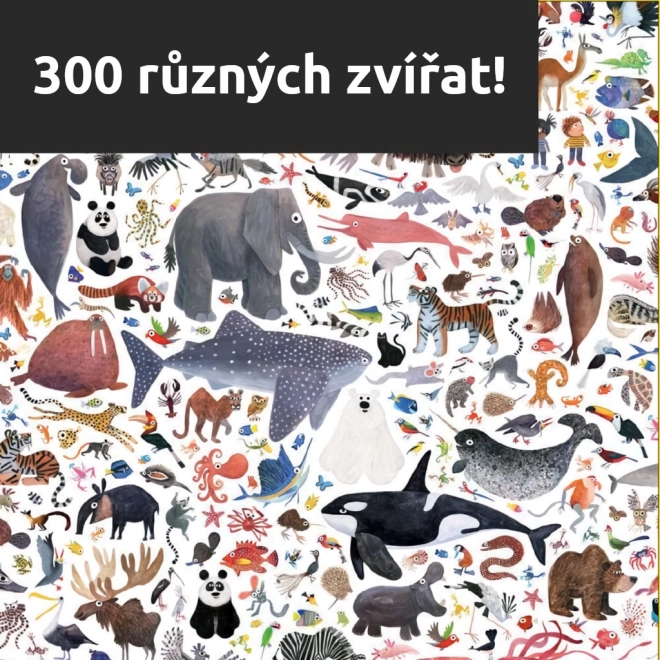 Puzzle Ahoj Zviera Celého Sveta 500 dielikov