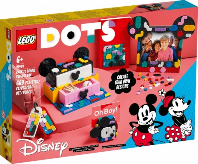 Lego Dots - Micky Mouse a Minnie Mouse - školský set