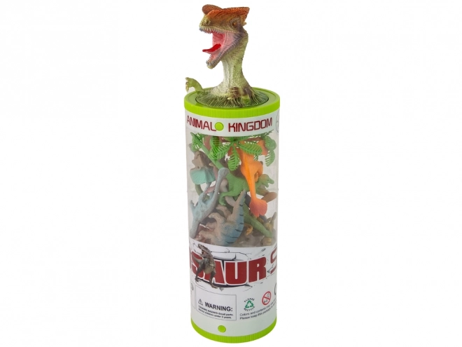 Zvieratká Dinosaury Figúrky - Sada 12 ks s Príslušenstvom v Tube