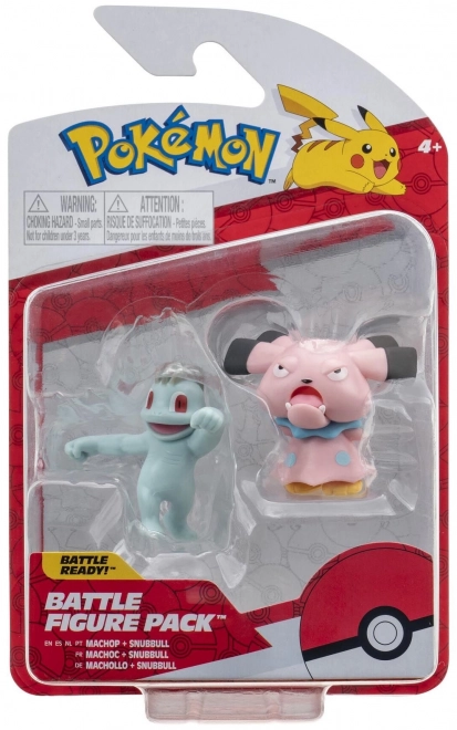 Pokemon Machop a Snubbull bojová figúrka balíček