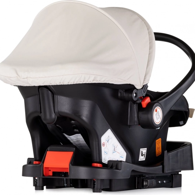 Autosedačka Chipolino Amore i-Size 40-87 cm Biscotta