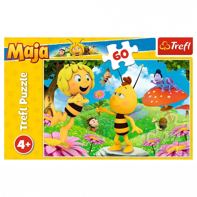 Puzzle Včielka Maja 60 dielikov