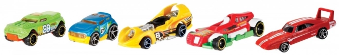 Set piatich autíčok Hot Wheels