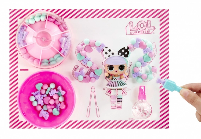Bábika L.O.L. Surprise Hair Beads Tots - balenie 12 kusov