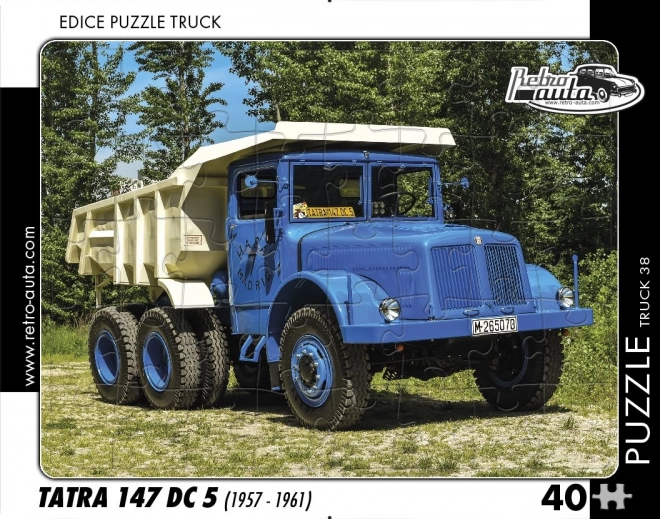 Retro puzzle Tatra 147 DC 5