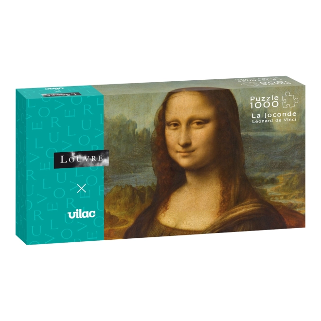 Puzzle znázorňujúce Monu Lisu