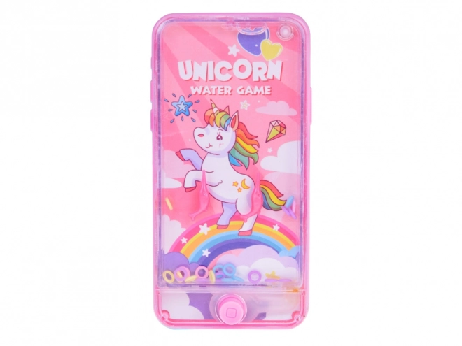 Bajkovo farebná vodná hra Unicorn chytaj krúžky