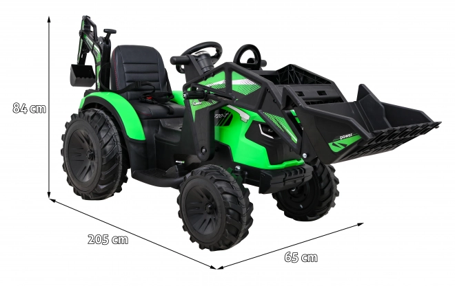 Traktor 720-T zelený