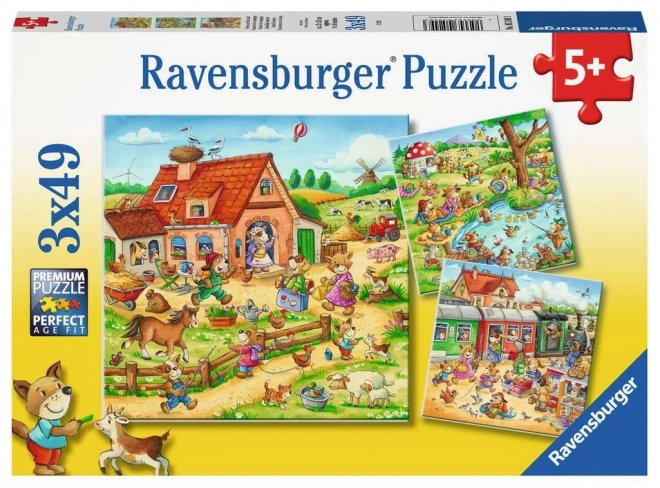 Ravensburger Puzzle Prázdniny na vidieku