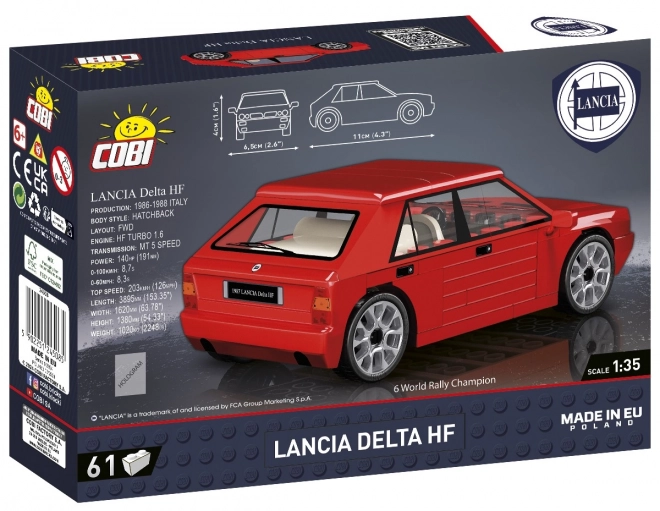 Model vozidla Lancia Delta HF