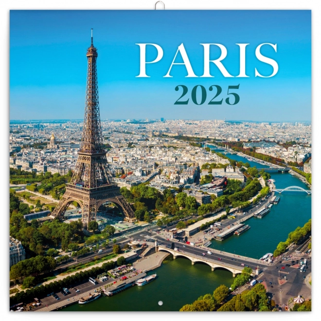 Poznámkový kalendár Paríž 2025