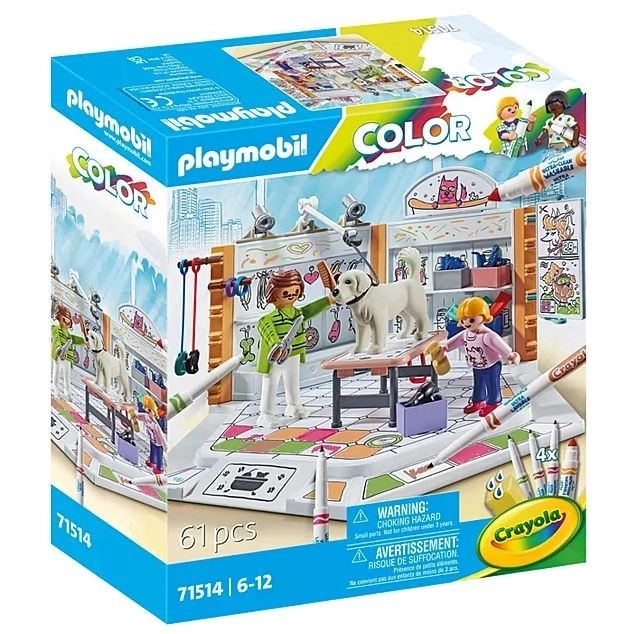 Figúrkový set PLAYMOBIL Color Psí salón