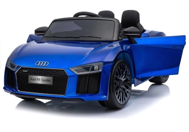 Auto na akumulátor Audi R8 Spyder Niebieskie