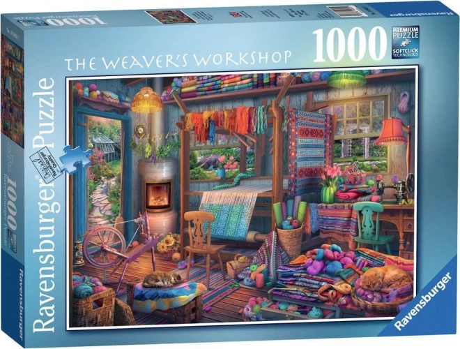 Ravensburger Puzzle Tkalcovská Dílna 1000 Dielikov