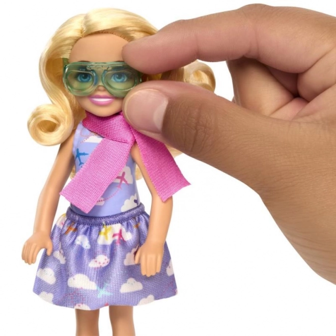 Barbie Chelsea a lietadlo