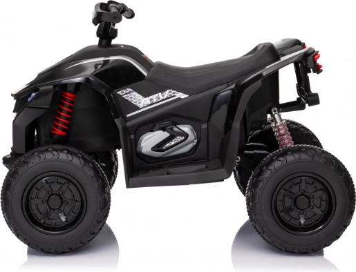 Pojazdný štvorkolák Fast Wheel čierny