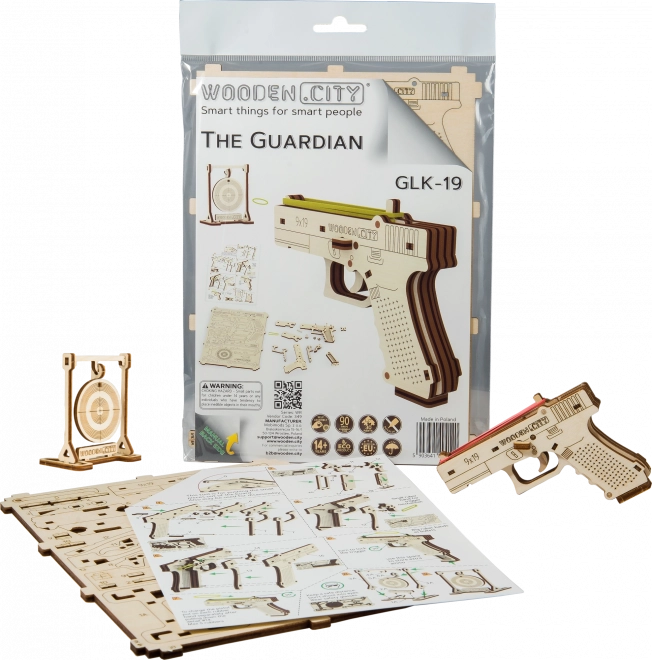 3D puzzle pištole Guardian GLK-19