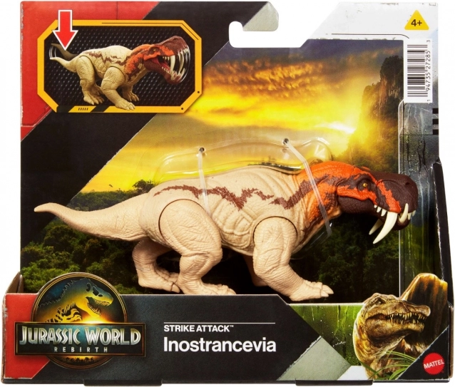 Jurassic World figurka Inostrancevia s útočnou funkciou