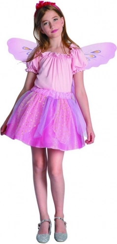 Kostým víla pre karneval pre deti 110-120 cm