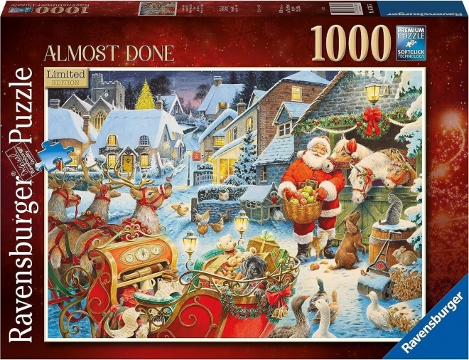 Ravensburger Puzzle Téměř Hotovo 1000 Dielikov