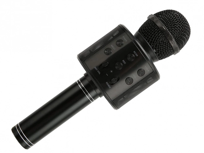 Bezdrôtový Bluetooth mikrofón a reproduktor pre karaoke s hlasovým modulatorom