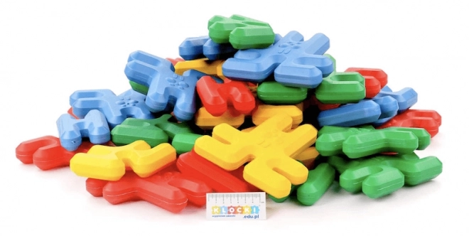 Veľké priestorové kocky Domino 40 dielov