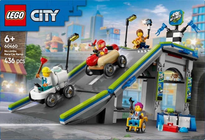 Kolekcia LEGO City: Pretekárska dráha s rampami