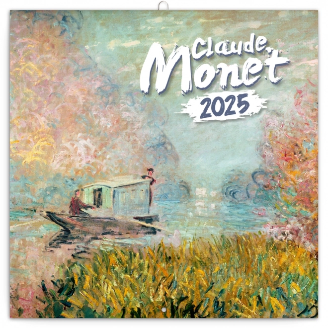 Poznámkový kalendár Claude Monet 2025