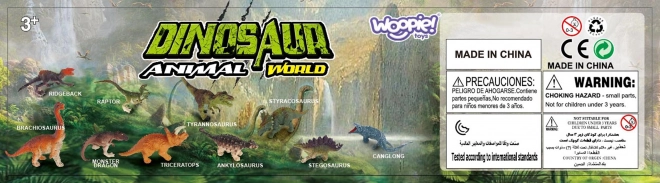 Woopie súprava figúrok dinosaurov 18 ks