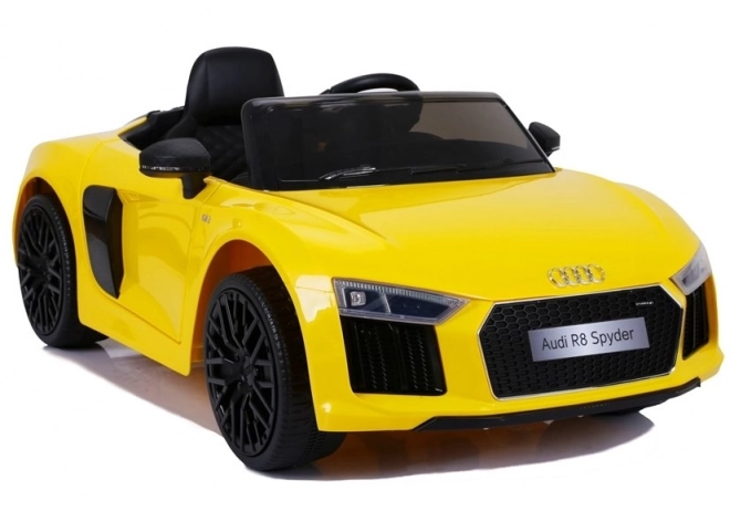 Detské Audi R8 na akumulátor Žlté