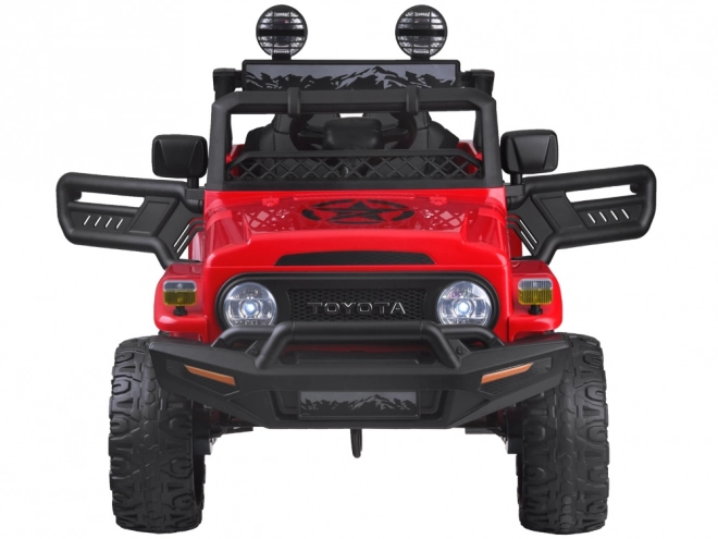 Elektrické auto Toyota FJ Cruiser pre deti – červená