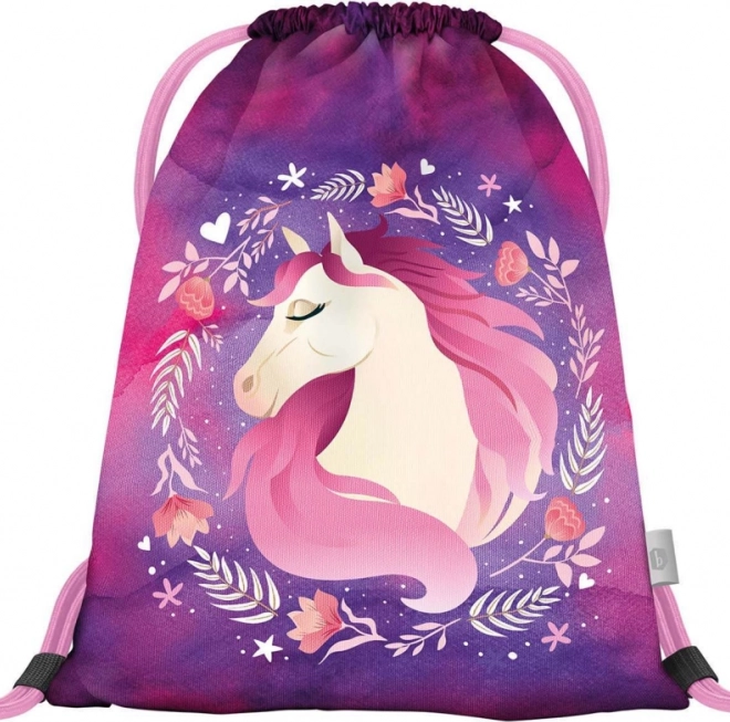 BAAGL školská sada Zippy plus Kôň - aktovka, peračník, sáčok