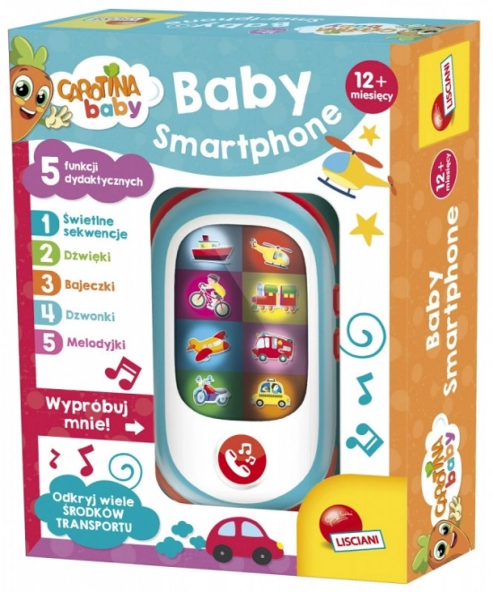 Carotina Elektronický Baby Smartfón