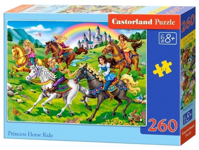 Princezné na vychádzke Puzzle