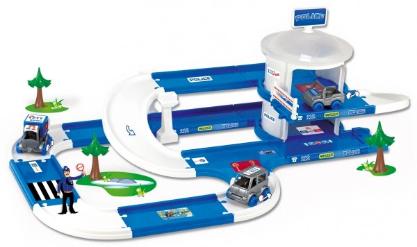 Tri policajné autíčka Kid Cars