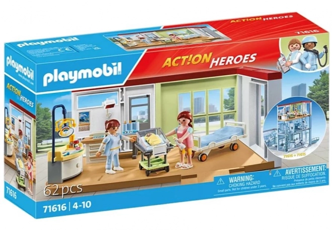 Hrdinovia Playmobil – Pôrodné oddelenie