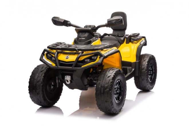 Detská štvorkolka Can Am Outlander ATV žltá