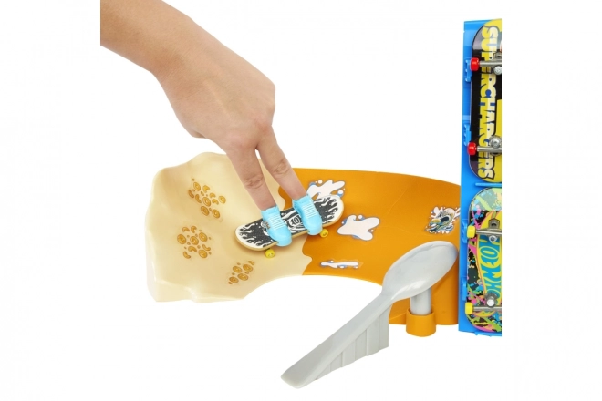 Hot Wheels Fingerboard Skatepark s Cereáliami