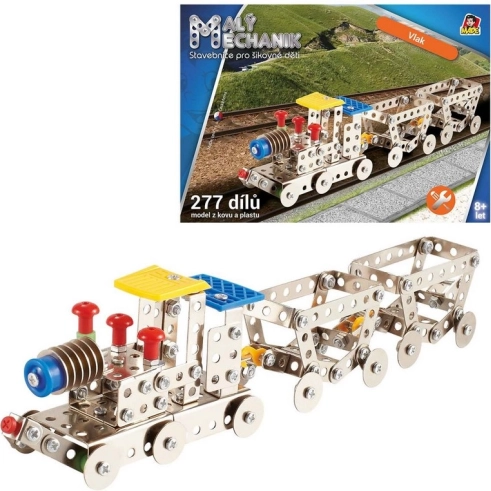 Malý mechanik - vláčiková súprava pre deti