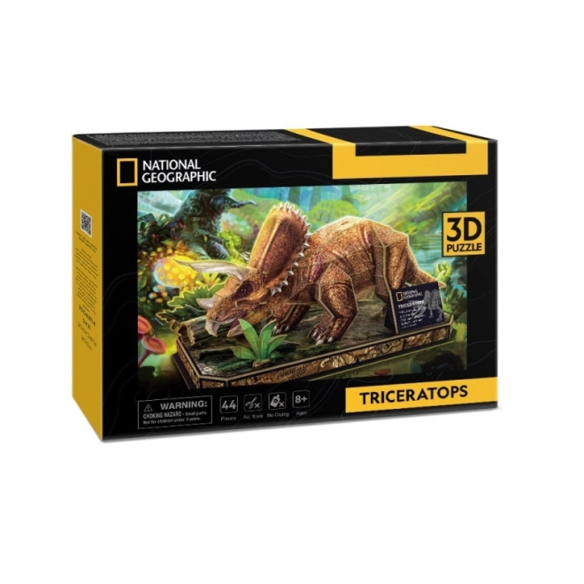 3D Puzzle National Geographic - Triceratops