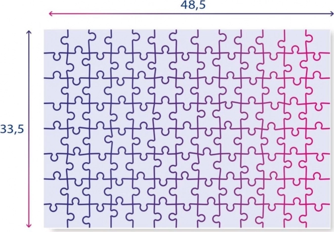 Clementoni Puzzle Stitch 104 dielikov