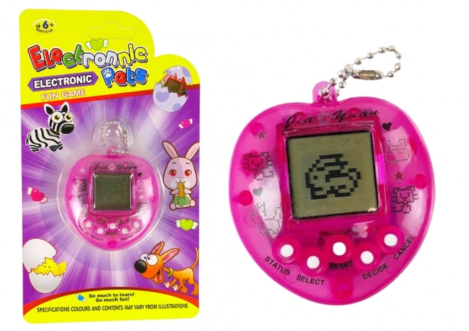 Elektronická hra Tamagotchi zvieratko ružová