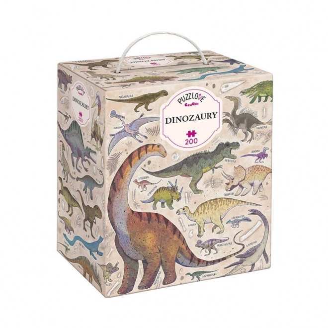 Puzzlove CzuCzu Dinosaury Rodinné Puzzle 200 dielikov