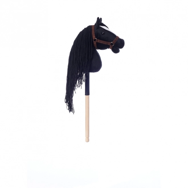 Koník na tyči Hobby Horse HOPPIHORSE čierny