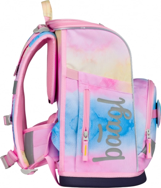 Set 3 BAAGL Zippy plus Rainbow Unicorn: aktovka, peračník a vrecko