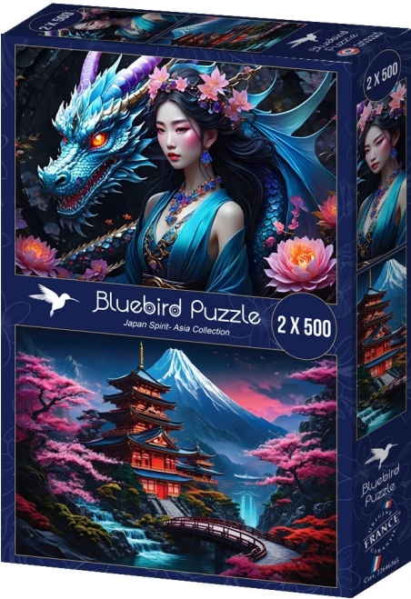 Puzzle Duch Japonska 2x500 dielikov