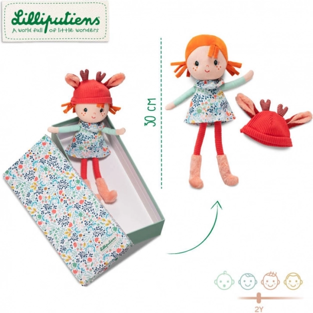 Lilliputiens bábika Stella v darčekovej krabičke 30 cm