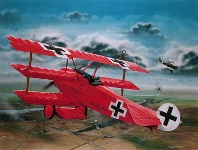 Model plastikový Fokker Dr.I Richthofen